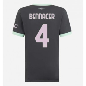 AC Milan Ismael Bennacer #4 Rezervni Dres za Ženska 2024-25 Kratak Rukavima